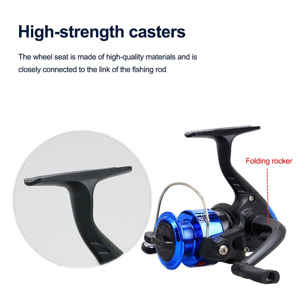 Carretéis de pesca pequena frente arraste molinetes molinetes 3bb relação de engrenagem 5.2:1 bobina de pesca equipamento de pesca doninhas de pesca sem linha de pesca