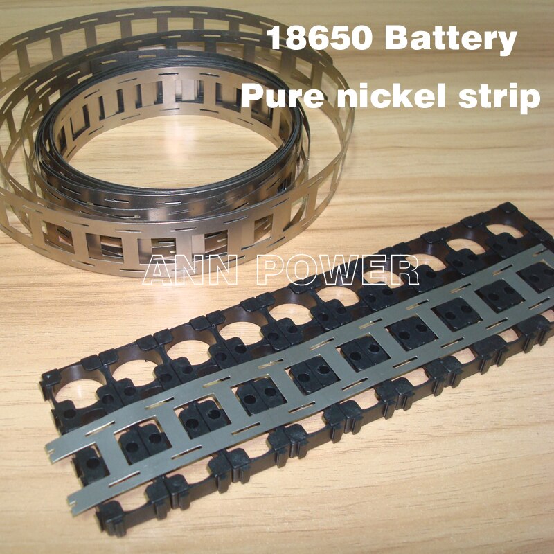 18650 batterij pure nikkel strip 18650 cell nikkel tape 0.15*27*5000mm nikkel riem gebruikt voor 18650 batterij houder