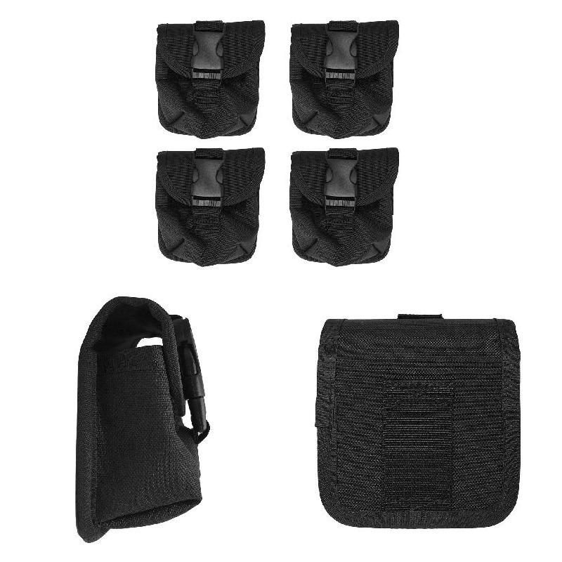 4 Stuks Duiken Scuba Gewicht Pocket Met Snelsluiting Duiken Gewicht Riem Pouch MC889