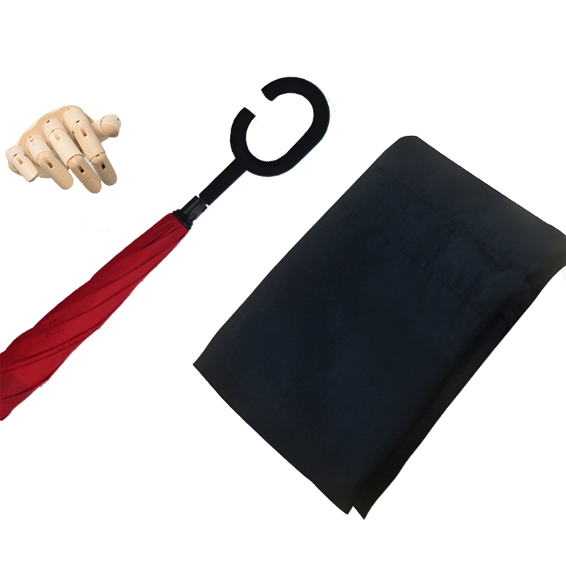 Upside Down C-Handle Reverse Umbrella Storage Bag Case Anti-Dust Protective Covers Shoulder Strap Carry Holder 3 Styles