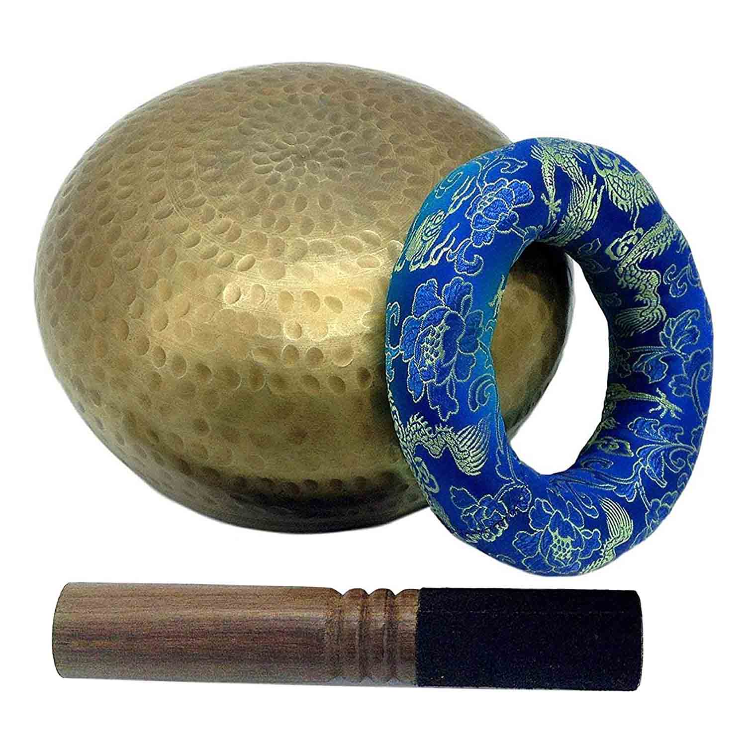 Himalayan Hand Hammered Singing Bowl Sound Healing Music Chanting Yoga Meditation Tibetan Bowl set with Mallet Cushion