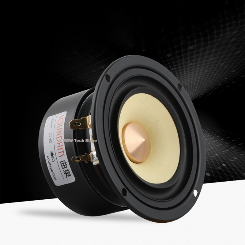 15 30W 3 Inch Speaker 4ohm~8ohm Fever Full Range Speaker Hifi Home Audio Amplifier Speaker 89dB 3dB Car Audio Modified Speaker