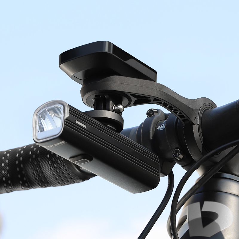 Soporte para ordenador de ciclismo WEST BIKING para Garmin/Bryton/Wahoo, velocímetro, luces y soporte para cámara, accesorios para bicicleta de montaña y carretera