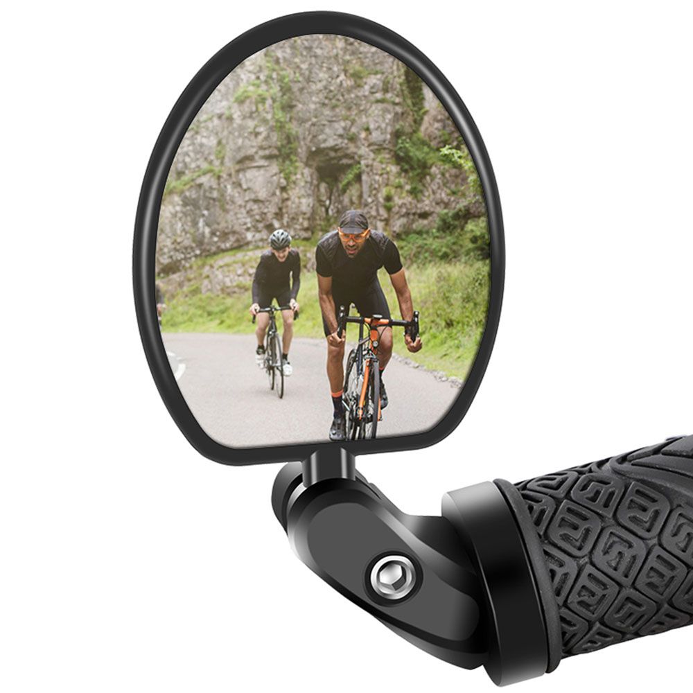 Bicycle Bar End Mirror 360 Rotating MTB Mountain Bike Rearview Rear View Mirror Cycling Accessories Reflector Universal