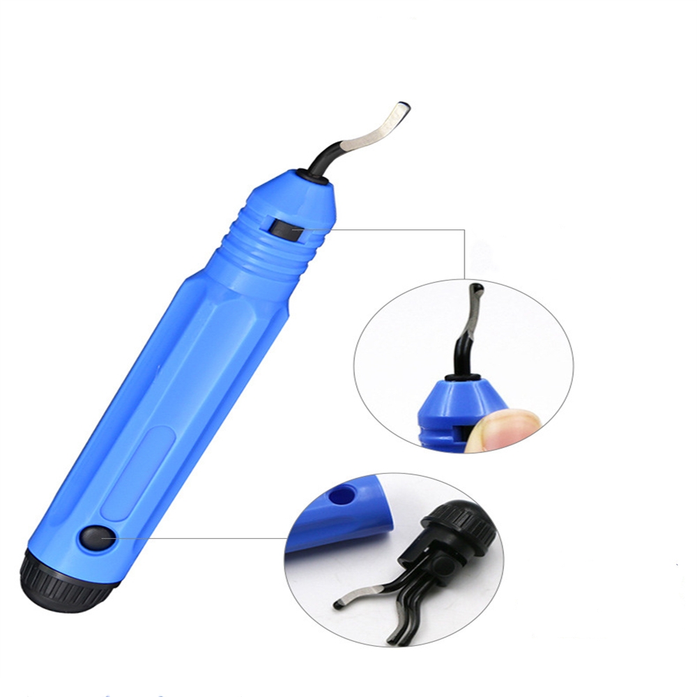 Burr Trimming Cutter NB1100 Handheld Portable Deburring Tool Edge Removing Tools+10pcs BS1010 Replacement Blade