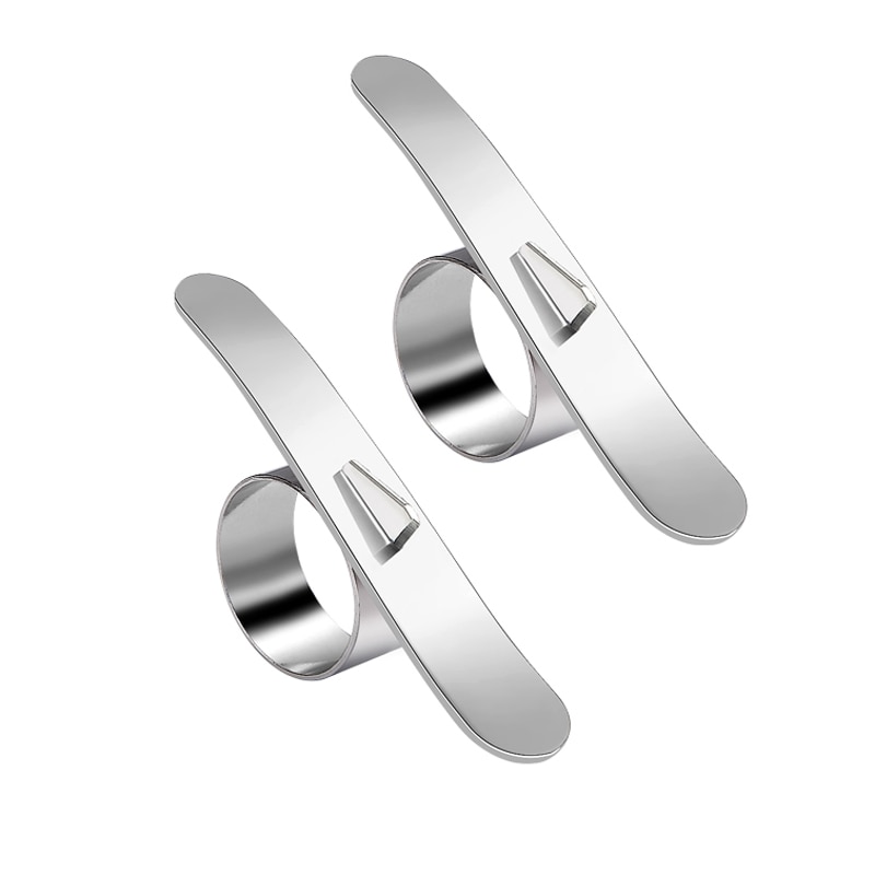 Kitchen Gadgets 2Pcs Stainless Steel Orange Lemon Parer Easy Open Orange Peeler Citrus Fruit Skin Remover Slicer Peeling