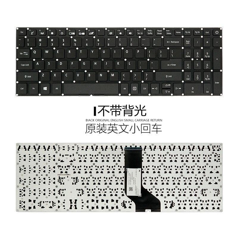 Teclado para Acer Aspire Nitro VN7-572, VN7-572G, VN7-572TG, VN7-592G, VN7-592, VN7-792G, V5-575, F5-572G, inglés,