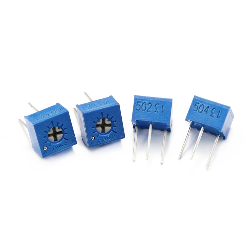 10 100k 3362p 101 201 501 102 202 502 103 203 503 104 204 504 105 trimpo trimmer potentiometer 3362 500r 1k 2k 5k 10k 20k 50k