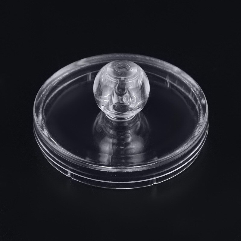 Multifunctional Round Receive Box Jewelry Box Cosmetic Make-up Cotto Box Swabs Transparent Container Make Up Container