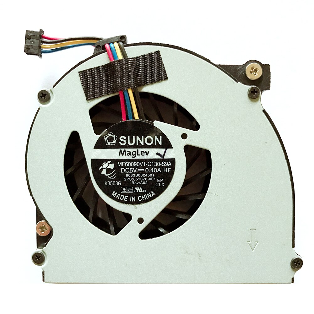 Refroidisseur pour ordinateur portable HP EliteBook, pour Notebook 2560 2570 2560p 2570p 651378-001,