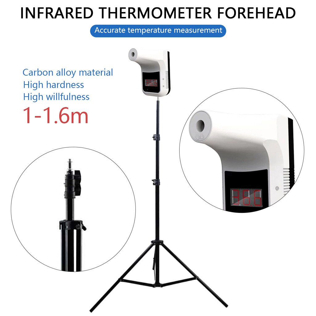Stand Holder For Non-contact Infrared Temperature Measurement Thermometer Adjustable Continuou Stand Tripod #D