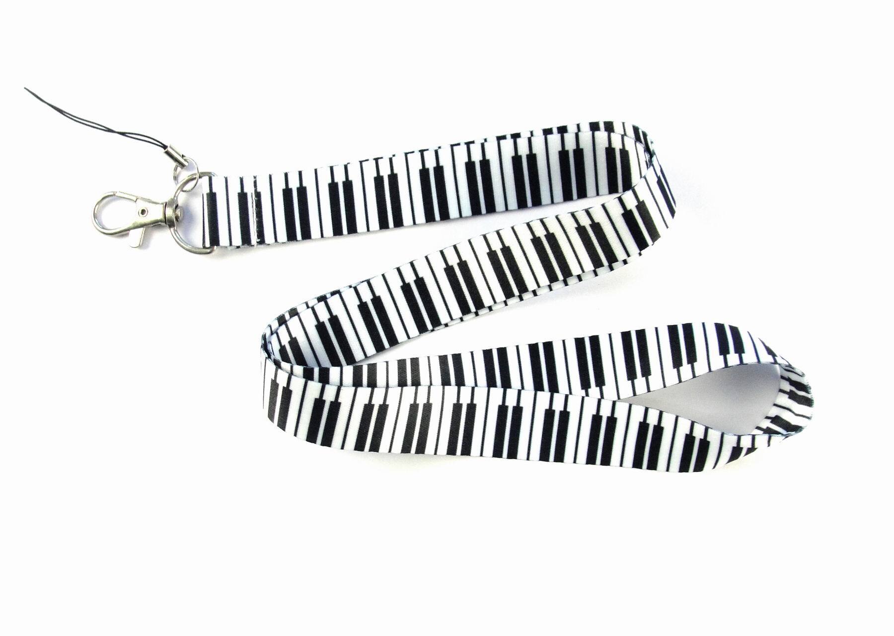 40Pcs Piano Muziek Nek Lanyards Voor Mobiele Telefoon Accessoires Leuke Telefoon Bandjes Lange Lanyards Voor Sleutels Id-kaart