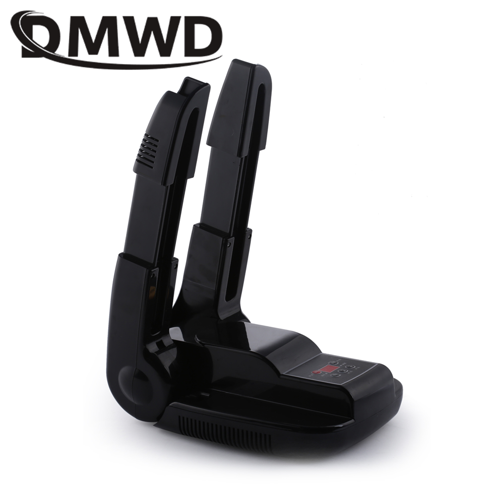 DMWD Bake Shoes Drying Machine Sterilizer Folding Portable Electric Shoe Dryer Warmer Boot Odor Foot Heater 110V/220V