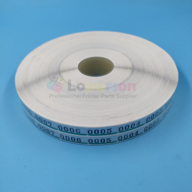 Twin Check Labels (5000 Pairs) Roll Tape Voor Nori... Grandado