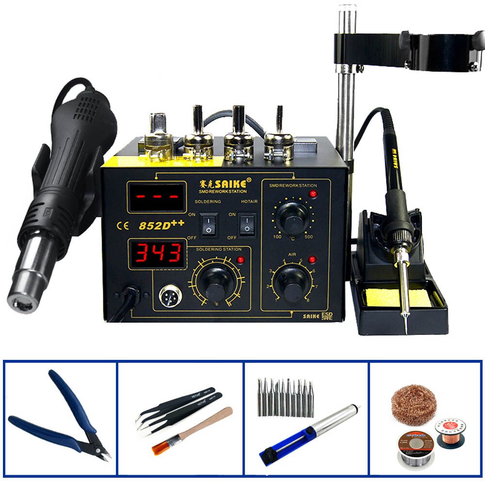 SAIKE 852D + + Standaard Rework Station Elektricit... – Grandado