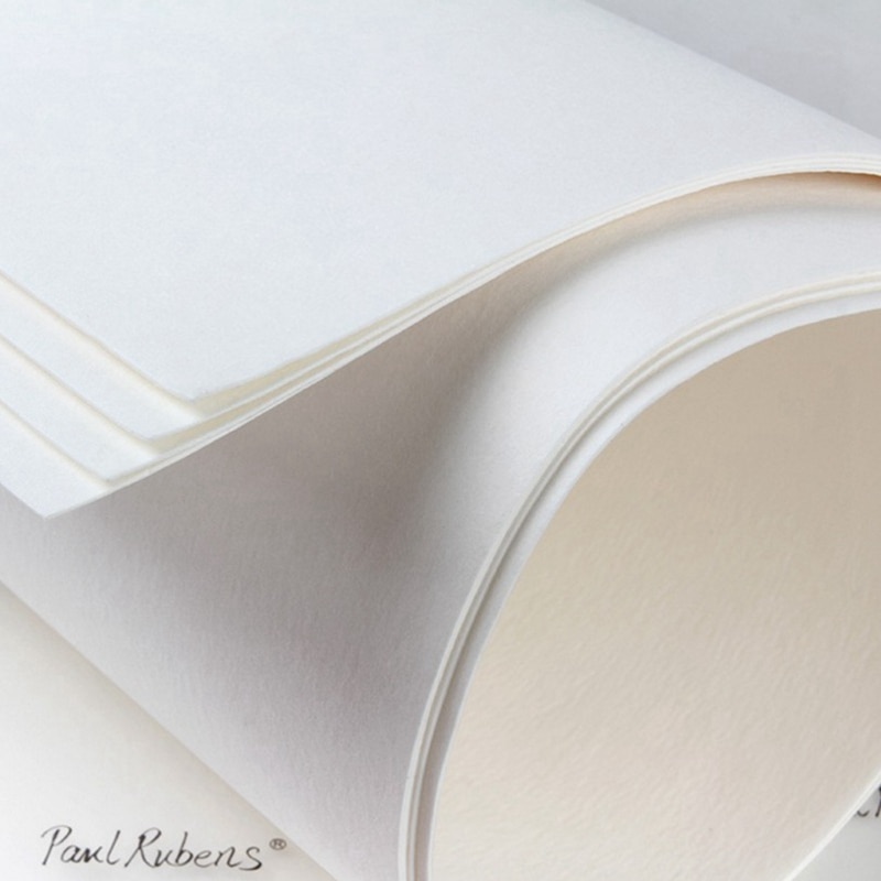 300g Watercolor Paper 100% Cotton 10Sheets Hand Painted Water-soluble Watercolour Drawing Paper for Artist Student Art Supplies