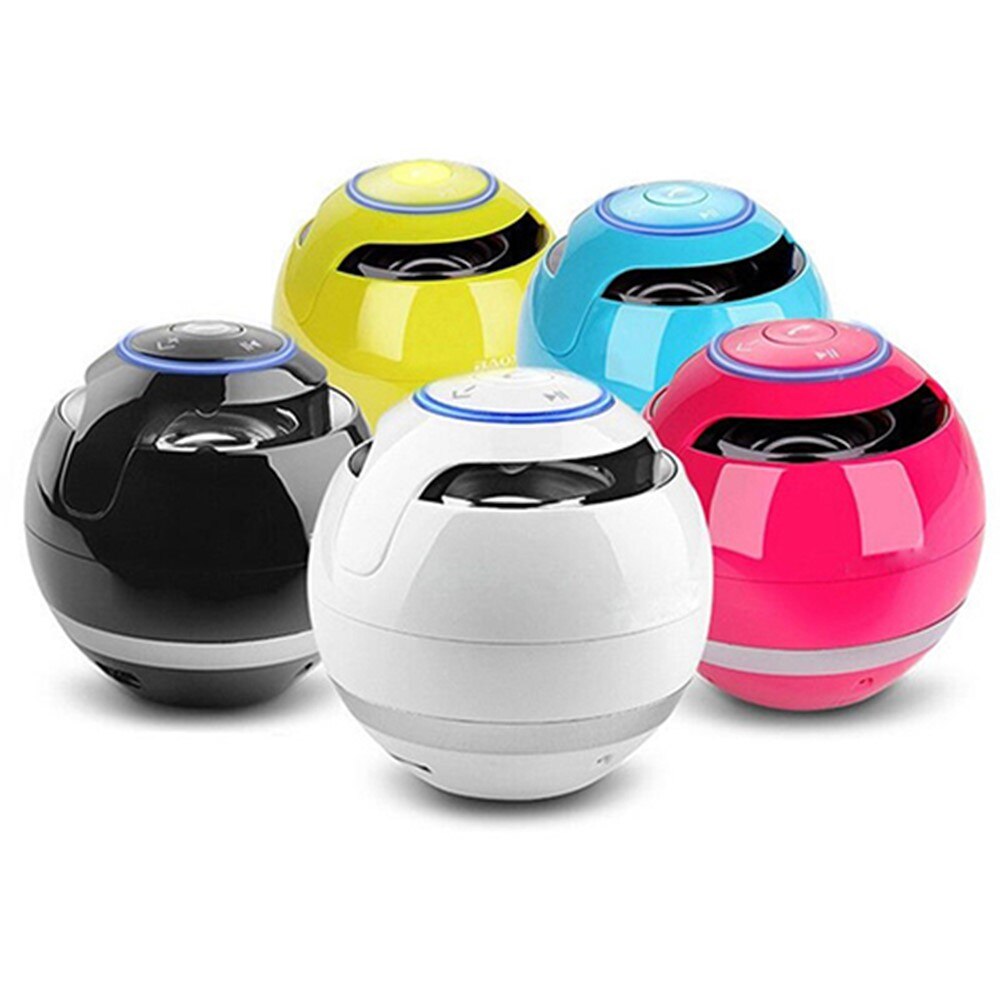 ZK50 Mini Bluetooth Speakers Draagbare Bal Met Led Licht Draadloze Speaker Muziek Bluetooth Speaker Bass Stereo Subwoofer Mic Fm