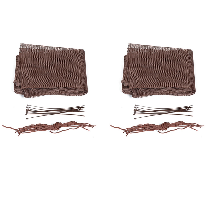 2X Kids Stairs Safety Net Netting Protection Rail Balcony Stair Fence Balcony Baby Fence Stair Net Decoration: Default Title