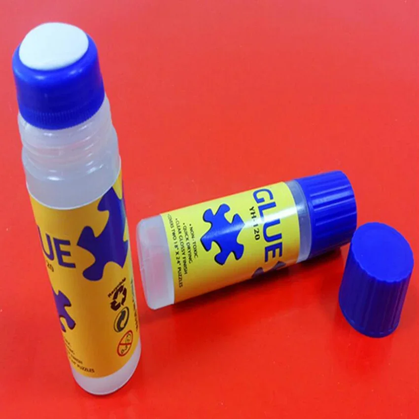 120ml Jigsaw Puzzles Glue Conserver Self Apply Fast Dry for DIY Sticking Paper Liquid Transparent Gel Adhesives Glue