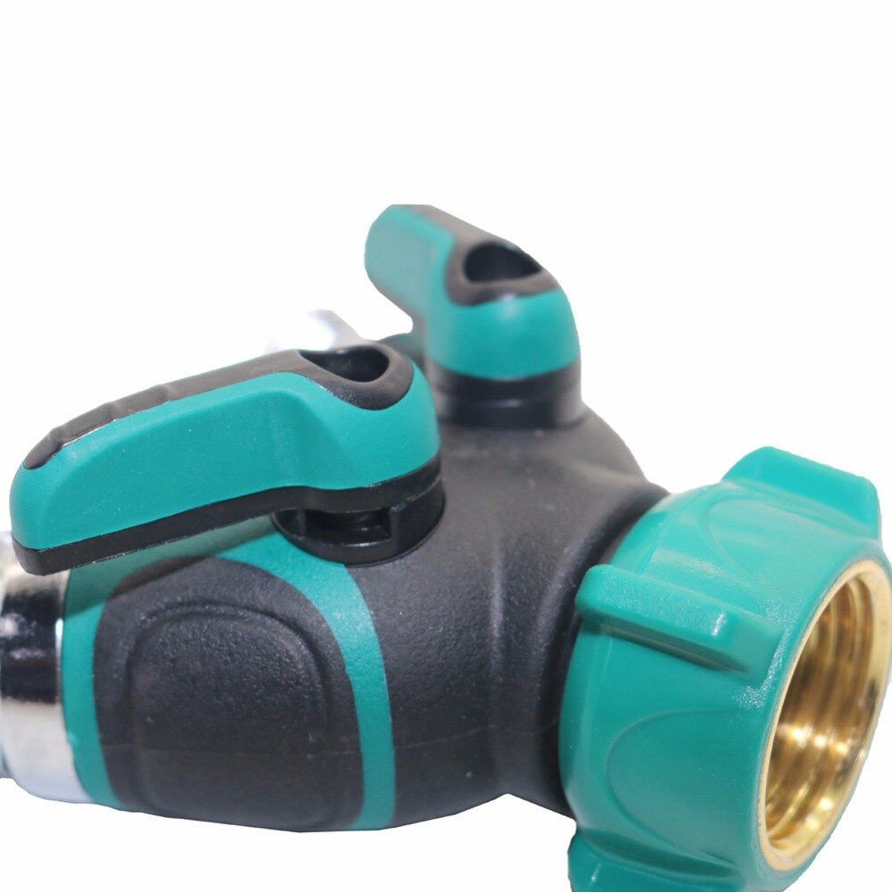 3/4 Inch Slangconnector Tuinslang Splitter 2-weg Tuinwaterconnectoren Voor Gazon, Tuin Irrigatie