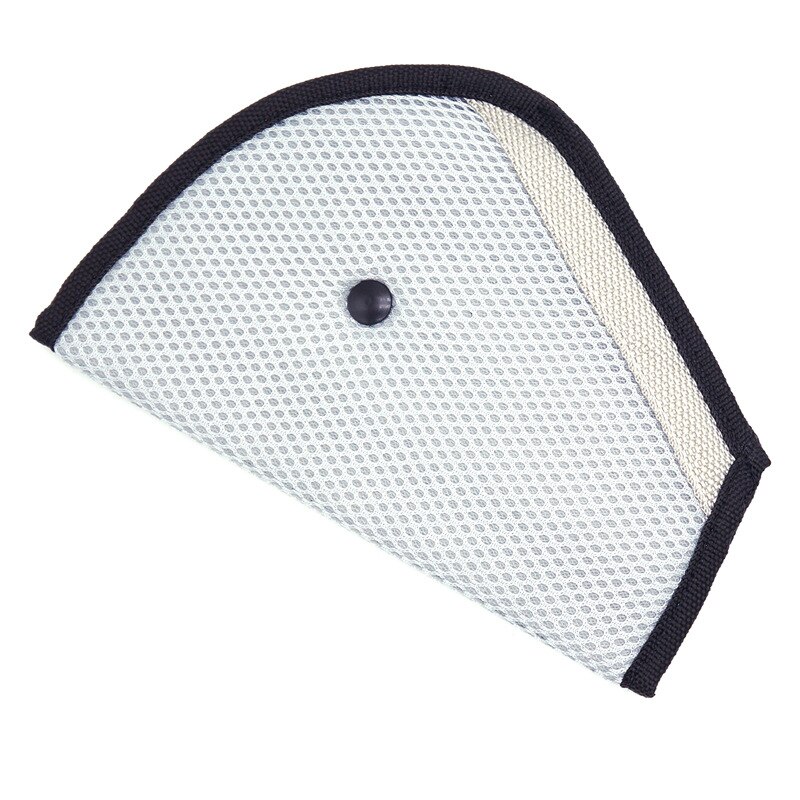 Ajusteur universel de ceinture de sécurité pour enfants, pour voiture, dispositif triangulaire, Protection du cou, respirant, pour bébé: Gray