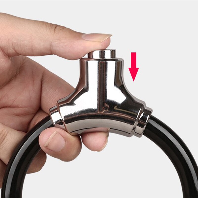 Bike Lock,12mm Heavy Duty Portable Bicycle Lock, Bike Locks Anti-Theft High Security for Mountain Bike Road Bike