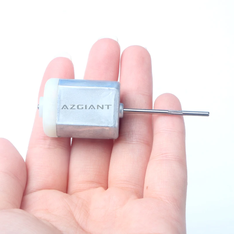 10 pcs AZGIANT FC280 Car latch Door Lock Motor 12V DC folding mirror motor, ESL steer ELV lock motor, gas tank motor fuel engine: Brown