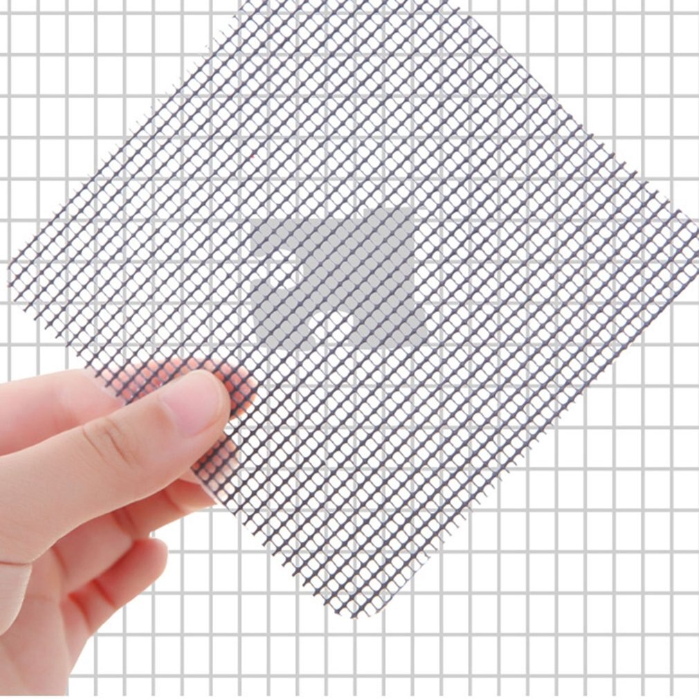 3Pcs/Set Fly Mosquito Door Window Net Mesh Screen Curtain Netting Patch Repairing Broken Holes Sticker Mesh Sticky Wires Patches