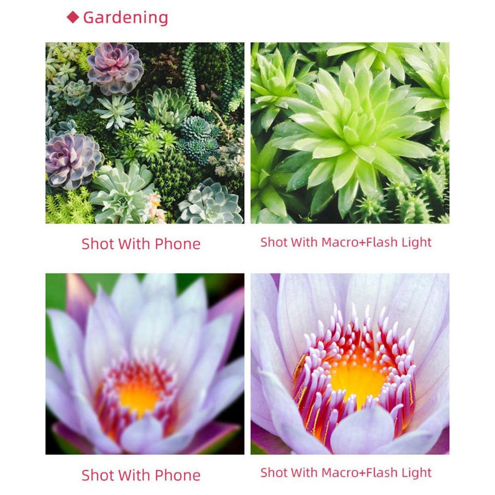 Lampade a portato telefono videocamera anello video luci macro veloce luce fotografia illuminazione supplementare accessori per telefoni