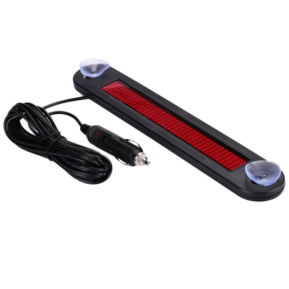 Scrolling Board LED Display Durable Subtitle Display Warning Sign Hint Remote Control Programmable Highperformance