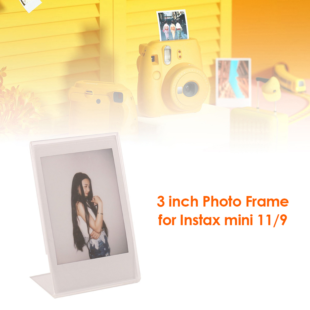 Mini cadre photo instantané en acrylique, petit support pour Fujifilm Instax Mini 11/9