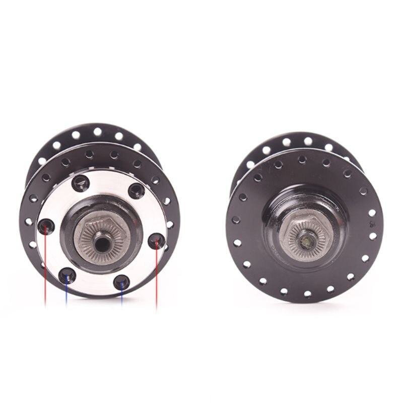 QUANDO Bicycle Mountain Bike Disc Brake Quick Release Rear Hub 32H