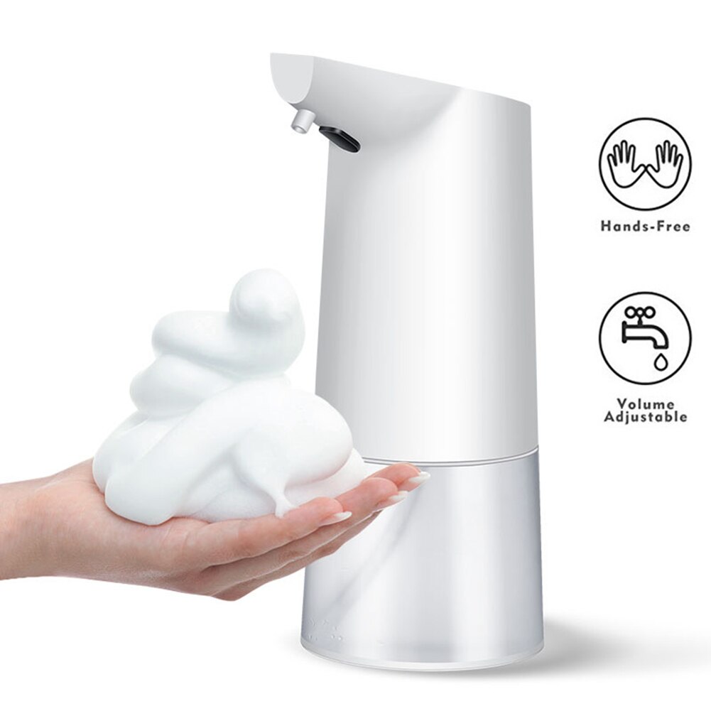 350mL Automatic Sensor Soap Dispenser Touchless Hand Sanitizer Container Bottle Plastic Detergent Shampoo Dispensers
