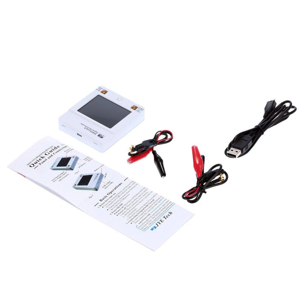 Mini Oscilloscope numérique Portable Interface USB 2MHz 5Msps DSO 112A avec écran TFT couleur et écran tactile