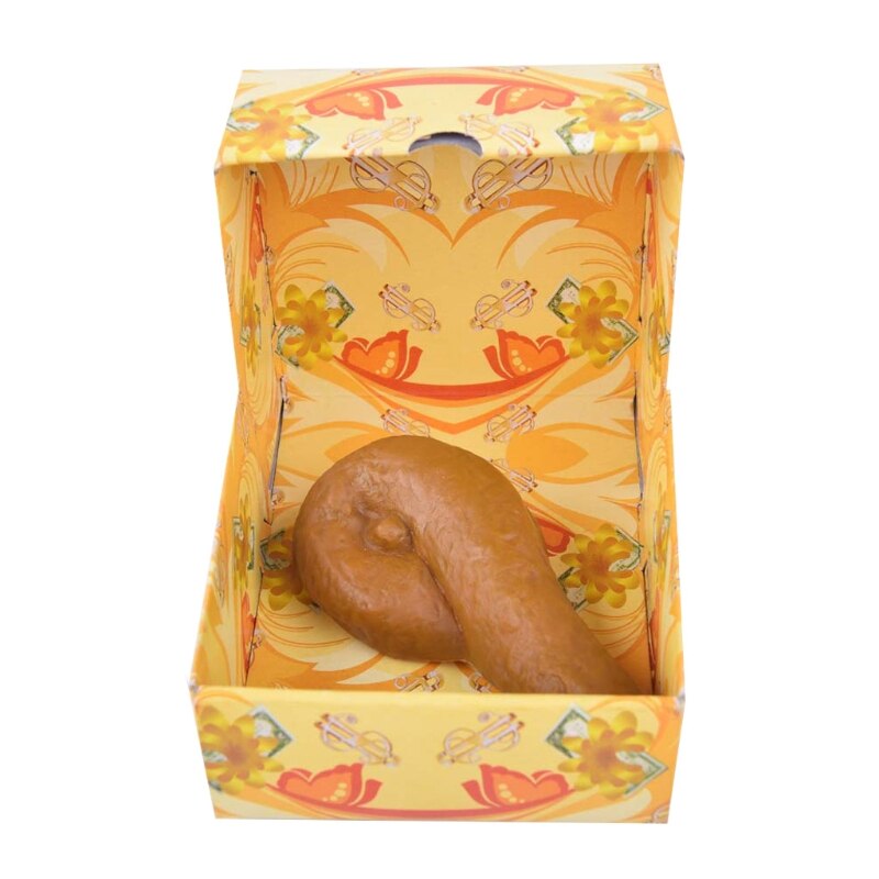 Merde réaliste drôle blague jouets faux merde merde blague Anti Stress Gadget Squish L9CD: B