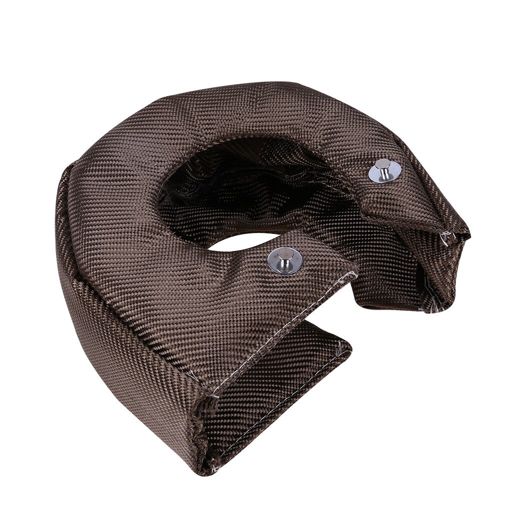 .Titanium Turbo Cover Tur-bo Shield Tur-bo Blanket Stainless Steel Net Inside with Fastener Springs