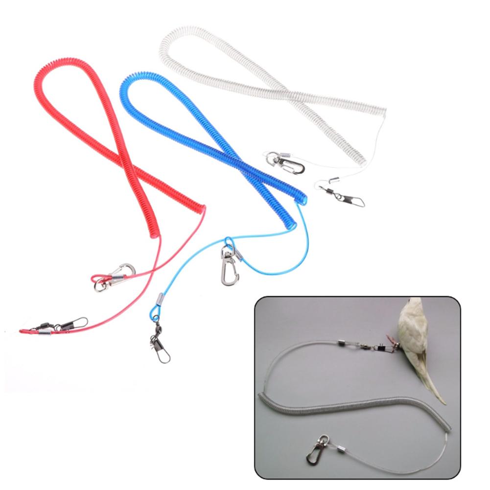 Laisse pour oiseau, accessoire d&#39;entraînement en vol, ultra-légère et Flexible, sangle en corde pour perroquets, perruches, fournitures pour oiseaux, 2m 5m 10m