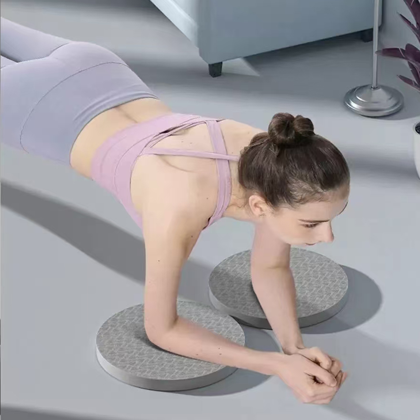 Yoga knäskydd 2- pack, yoga knäskydd tjocka träningsskydd för knän armbågar handled händer huvud skum pilates knäböjskydd