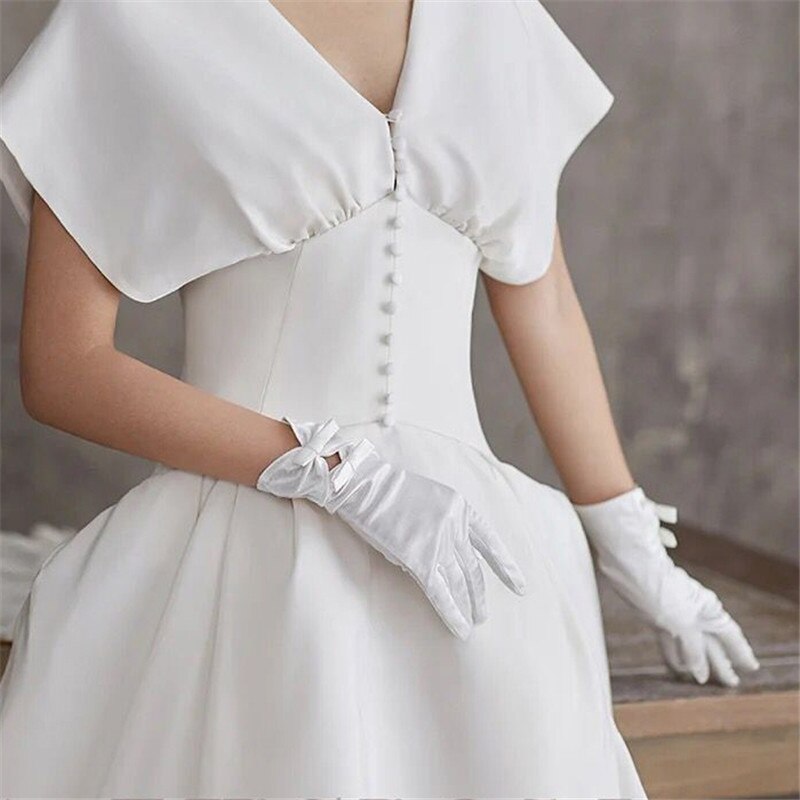 Emily Bridal Bruiloft Schoenen Ivoor Bruiloft Schoenen Hoge Hak Ronde Enkelband Boog Bruidsschoenen 40EU