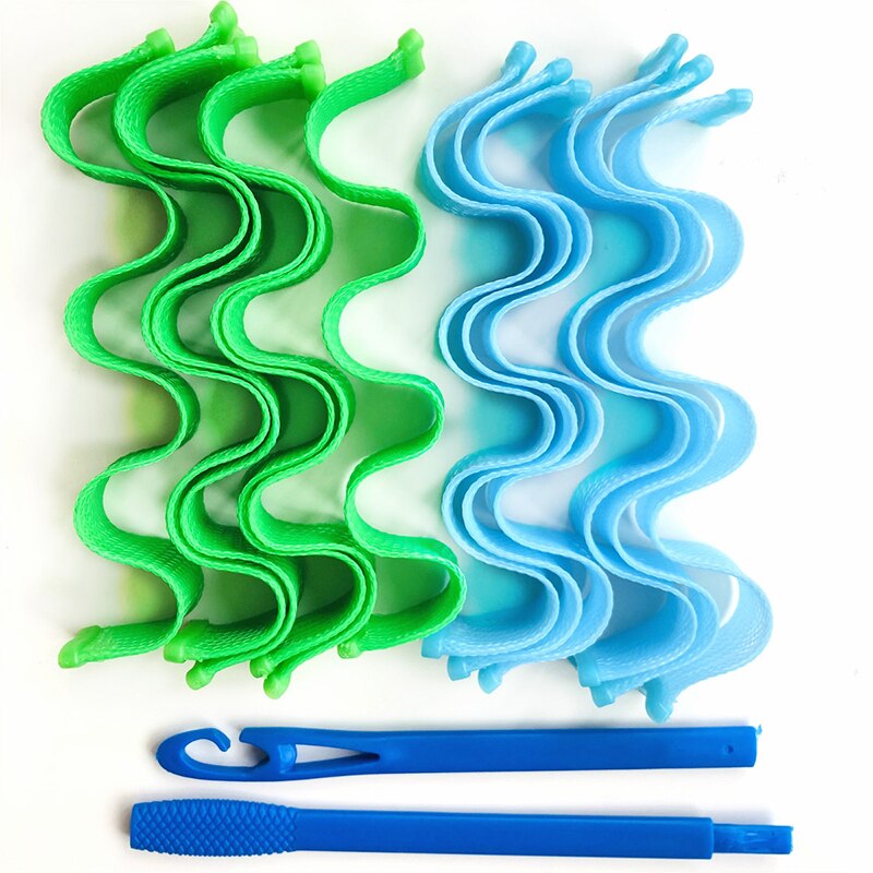 30Cm/50Cm Haar Rollen Duurzaam Spiraal Kapsel Roller Sticks Diy Slak Vorm Haar Curler Wave Haar Styler