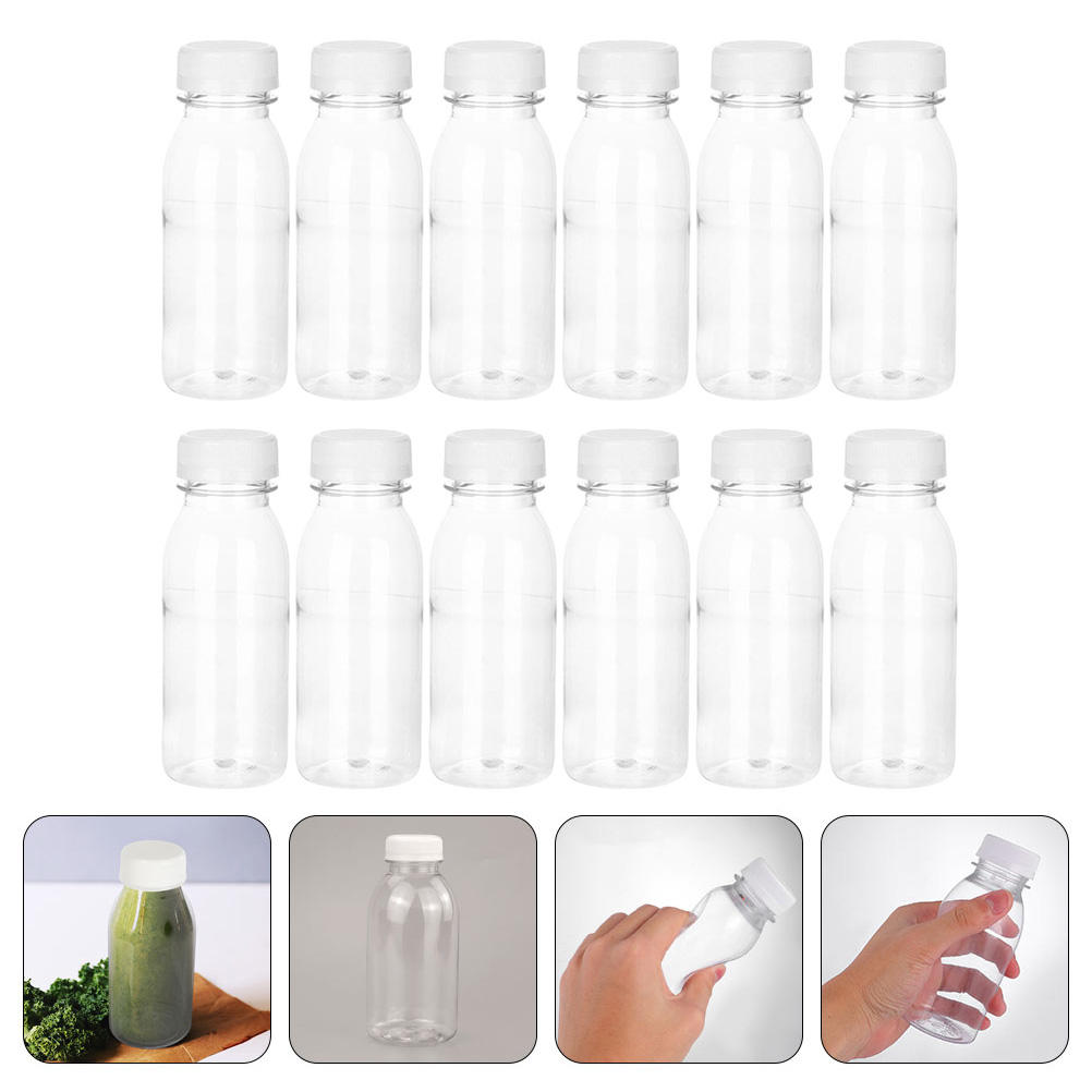 Drink Bottle Thicken Plastic Juice Sub Packing Clear Beverage Transparent Packaging
