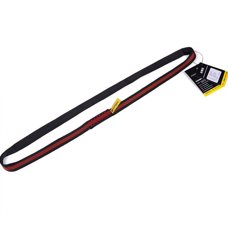 Outdoor Rock Climbing Equipment Mountaineering Belt Support Protective Sling High Strength Wearable Polyester Belts