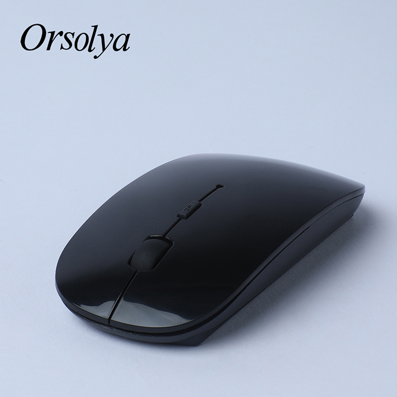 Bluetooth 4.0+2.4G Wireless Mouse Dual Mode 2 in 1 Mouse 1600 DPI Ergonomic Portable Optical Mice For Laptop PC Tablet: Default Title