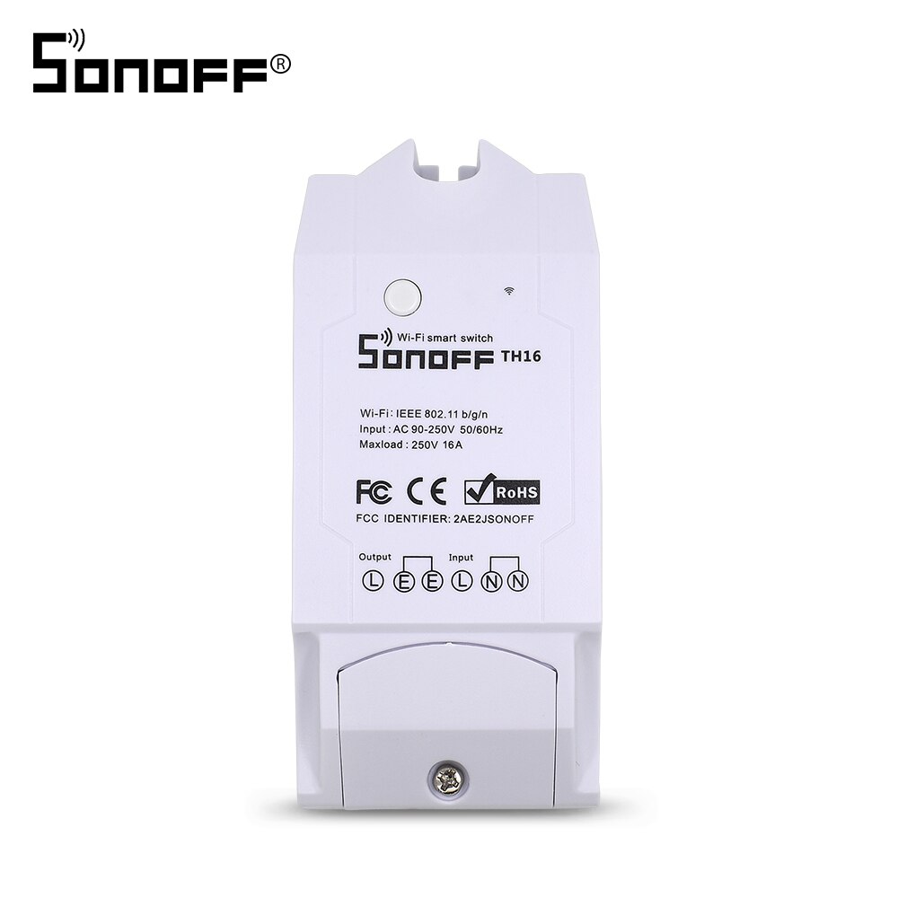 Ankomster høj nøjagtighed sonoff sensor  si7021 temperaturfugtighed sensor sonde monitor modul til sonoff  th10 og sonoff  th16: Sonoff  th16