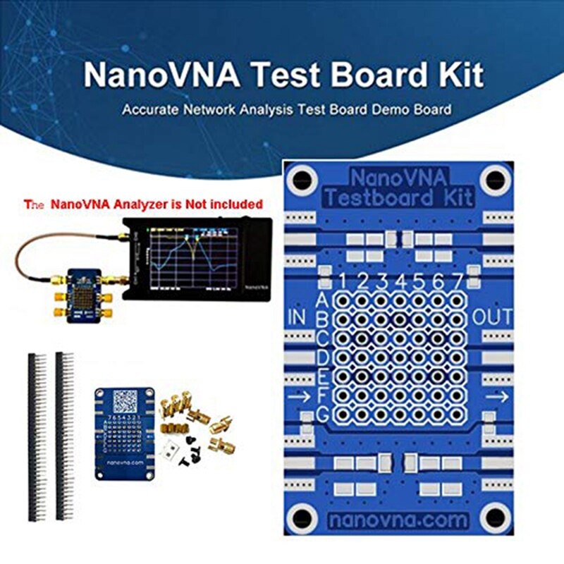 NanoVNA Testboard Vector Network Analysis Test Board Demo Demonstration Board