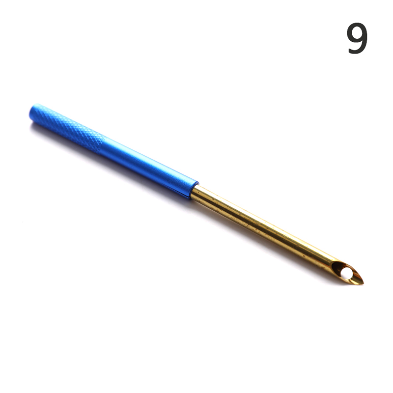 Automatic Sewing Needle Threader Simple Hand Tools Plastic Needle Thread Tools Plastic Handle Sewing Accessories home products