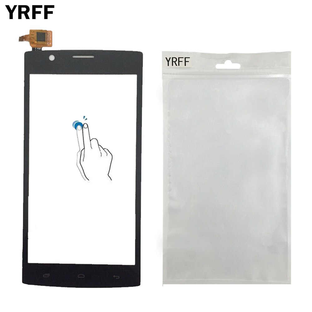 5.0 ''avant tactile pour Fly FS501 Nimbus 3 FS 501 écran tactile en verre numériseur panneau lentille capteur outils + Film protecteur adhésif