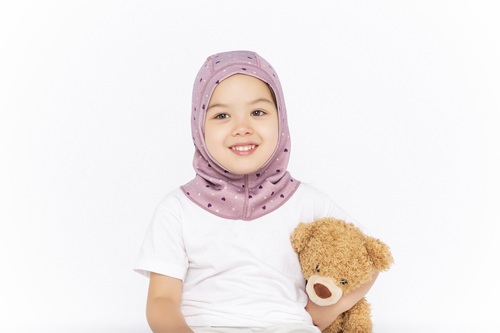 Masque facial en laine mérinos pour enfants, cagoule thermique 100% laine mérinos, masque de Ski, masques de neige, casques pour enfants, chapeau pull pour bébé: Size (1-5 Yrs) / Color 1