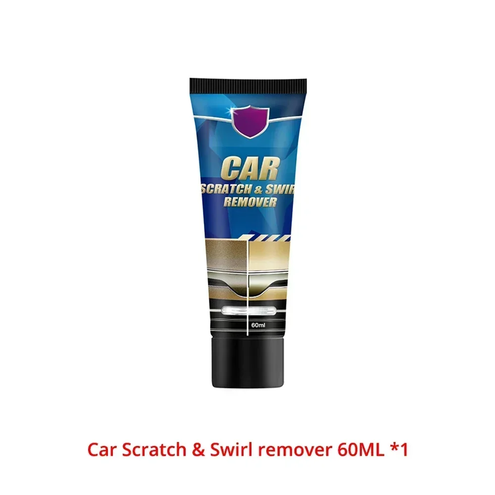 Pasta reparadora de arañazos para coche, 60ML, mantenimiento de pintura, cuidado de reparación, cera libre, limpiador de suciedad, herramientas, pulido, detalles, duradero, Universal: Morado