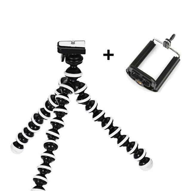 Pulpo-Mini trípode portátil Flexible, soporte de Clip para teléfono inteligente, cámara Stent, Universal, teléfono inteligente, trípodes plegables de escritorio: Type 1